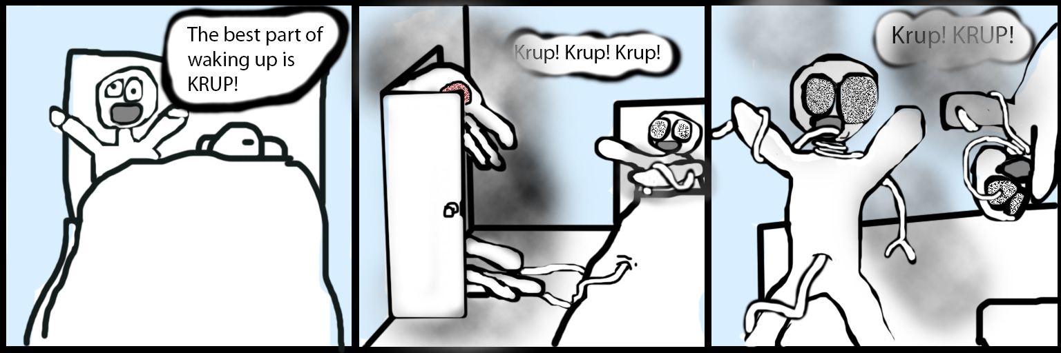 Webcomic featuring Krup